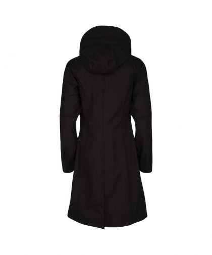 Ilse Jacobsen 3/4 Women's Rain Coat (Black) | MK Nordika
