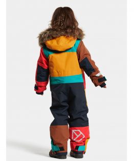 Didriksons Skijacke Snowboardjacke Vinje Boy's Jacket 2 gelb winddicht Unifarben 